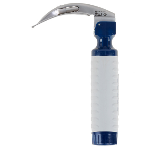 Curaplex® CuraView LED Laryngoscope Blade & Handle, Disposable, Mac 1