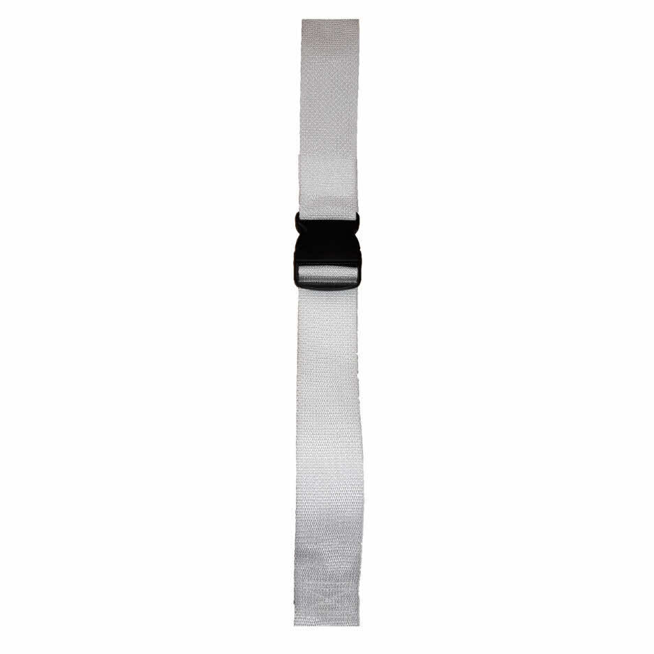 Restraint Strap, Plastic Side Release Buckle, Loop Ends, 7ft