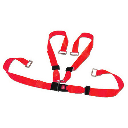BioThane G1 Restraint Straps, 2 piece, Metal Loop Ends