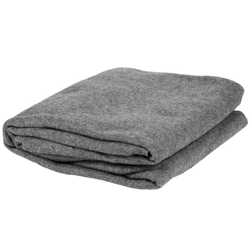 Dark grey fleece online blanket