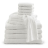 Bath Towel, White, 40in L x 20in W