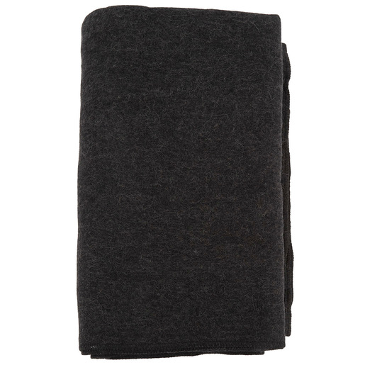 Curaplex® Blanket, Wool, 90in x 66in, Dark Gray