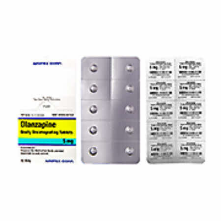 Olanzapine, 5mg, 100 Orally Disintegrating Tablets