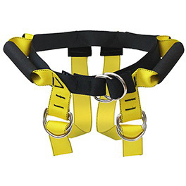 Lift Assist Harness, Up to 45in Circumference, Regular, Yellow