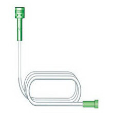 Oxygen Tubing, Standard Connector, 7ft, Star Lumen