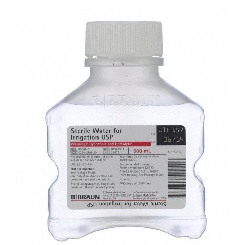 Sterile Water for Irrigation