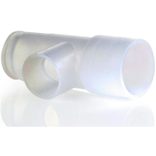 Nebulizer Tee Connector, 18mm ID x 22mm ID x 22mm OD