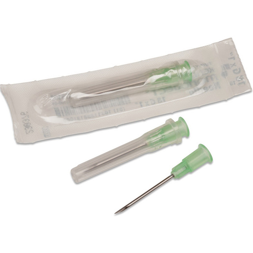 Monoject™ A Bevel SoftPack Standard Hypodermic Needle, 27ga x 0.5in