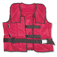 Weighted Training Vests, Medium, 20lbs