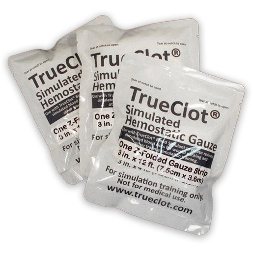 TrueClot® Z-Fold Haemostatic Gauze Trainer