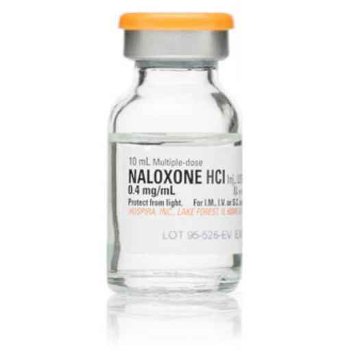 Naloxone, 0.4mg/mL, 10mL Vial