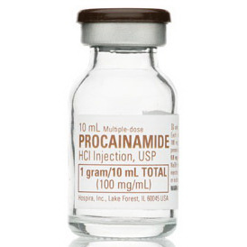 Procainamide, 100mg/mL, 10mL Vial