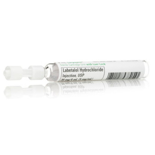 Labetalol, 5mg/mL, 4mL Carpuject™ Cartridge with Luer Lock (Requires Carpuject Holder #D250)