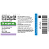 Hydralazine, 20mg/mL, 1mL Vial