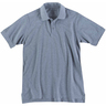 5.11® Men's Professional Short Sleeve Polo Shirt, Tall, Heather Gray, 2XL