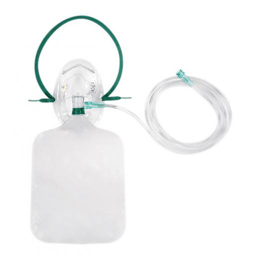 AirLife® Elongated 3-in-1 Oxygen Mask, Adult, Under the Chin