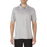 5.11® Men's Helios Short Sleeve Polo Shirts, Heather Grey