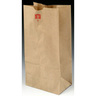 Kraft Paper Bag, Brown, 6in x 3-5/8in x 11-1/16in