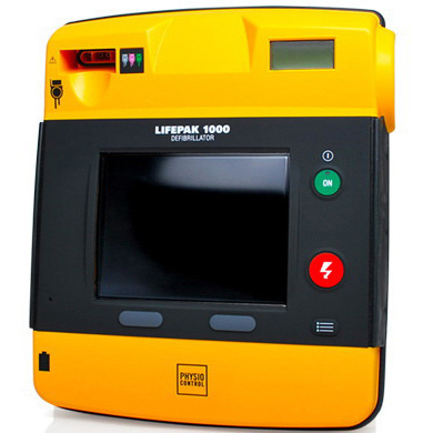 Recertified LifePak® 1000 AED, With Graphical Display and Carry Case