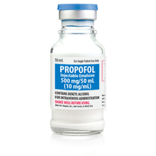 Propofol, 10mg/mL, 50mL Vial