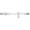 Standard Bore IV Extension Set, (1) Bonded ULTRASITE® Valve Site, 6in