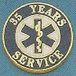 Uniform Pins, Years of EMS Service