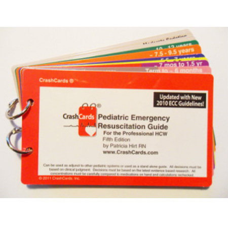 CrashCards Pocket Guide, Pediatric, 3in x 5in