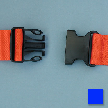 Straps, Polypropylene, Plastic Side Release Buckle, 2 Piece w/Metal Swivel  Speed Clips, Black, 5 feet - SAVELIVES