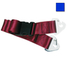 2-piece Nylon Restraint Strap with Plastic Side Release Buckle and Non-swivel Speed Clip Ends, 5ft L x 2in W, Blue