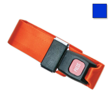 Metal Push Button Buckle Two Piece w/Swivel Speed Clip Strap