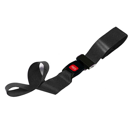 Restraint Straps, 7ft, Metal Push Button, Loop Ends | Bound Tree