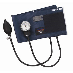 MABIS® Precision™ Aneroid Sphygmomanometers, Blue Nylon, Latex-free