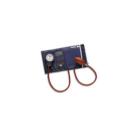 MABIS® Precision™ Aneroid Sphygmomanometers, Blue Nylon, Latex-free, Large Adult, 13 to 20in