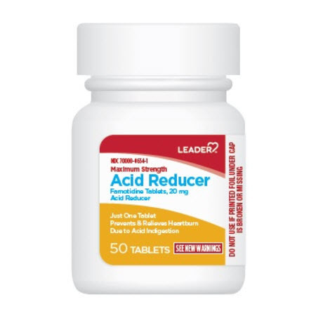 Famotidine Tablets, 20mg, 25/bottle