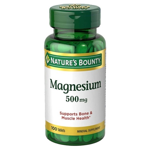 Magnesium Oxide, 500mg, 100 Tablets