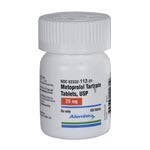 Metoprolol, 25mg, Tablets