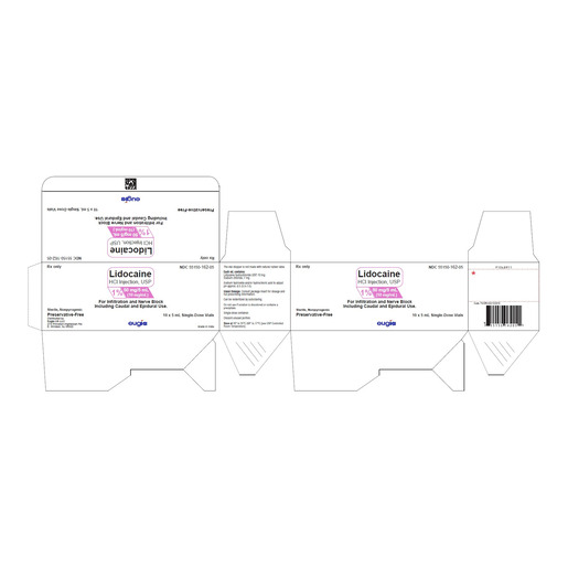 Lidocaine 1%, 50mg/5mL, 5mL Vial