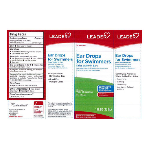 Ear Drops for Swimmers, 1oz