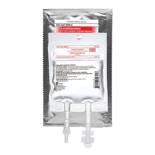 Levetiracetam, 1500mg/100mL, Bag