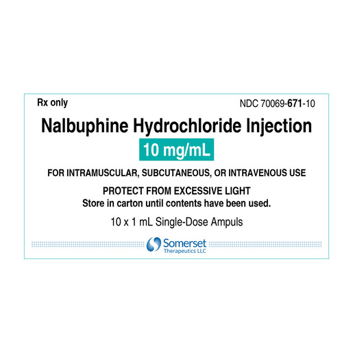 Nalbuphine, 10mg/1mL, Ampule