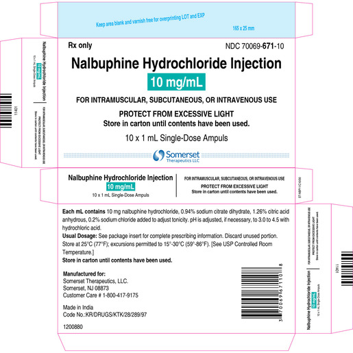 Nalbuphine, 10mg/1mL, Ampule