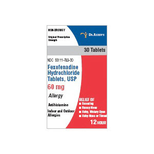Fexofenadine, 60mg, Tablets