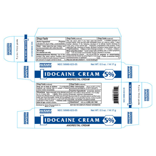 Lidocaine 5% Cream, 14.17gm 