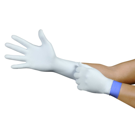 LifeStar™ EC Exam Gloves, Blue, White, Small