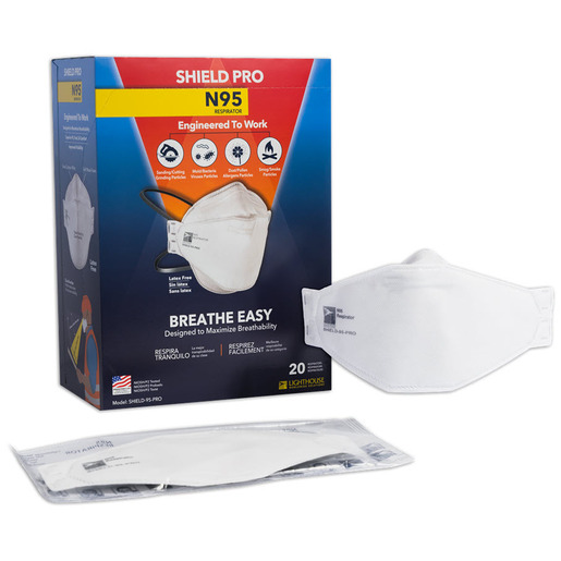 SHIELD-95 N95 Respirator Masks