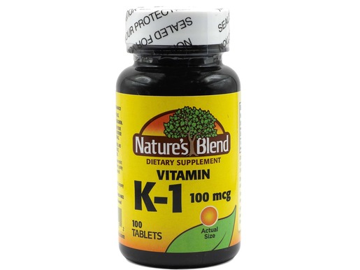 Vitamin K (Phytonadione), 5mg, 100 Tablets