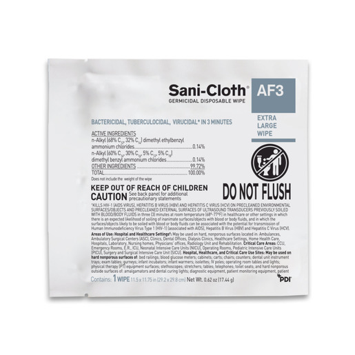 Sani-Cloth® AF3 Germicidal Wipes
