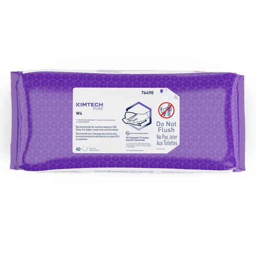 Kimtech™ Pure™ W4 Pre-Saturated Wipers