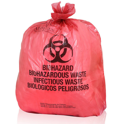 Red Biohazard Bags