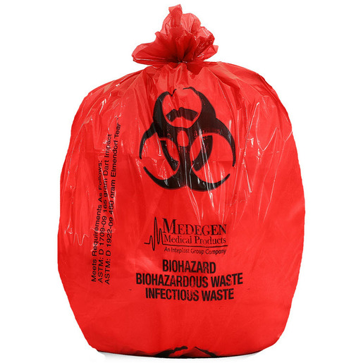 Red Biohazard Bags